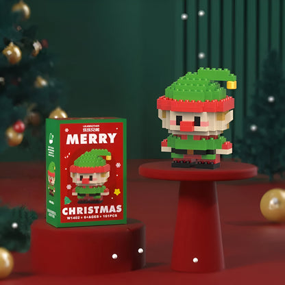 Christmas Kids Building Blocks Figures Set