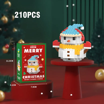 Christmas Kids Building Blocks Figures Set