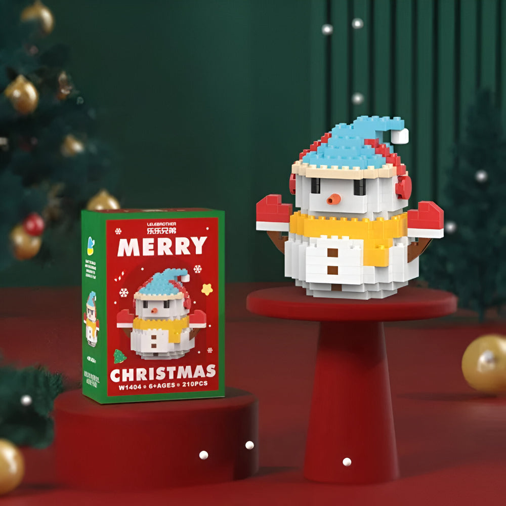 Christmas Kids Building Blocks Figures Set