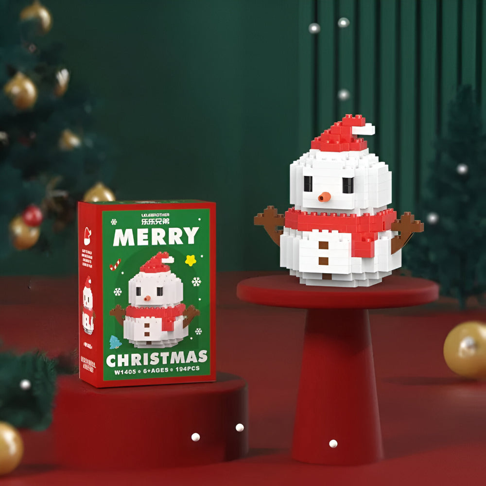 Christmas Kids Building Blocks Figures Set