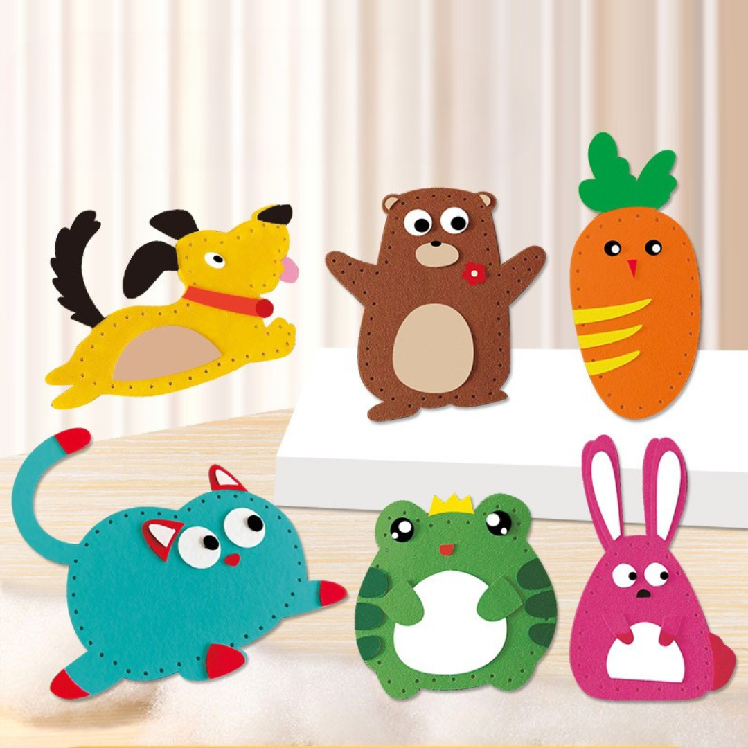 DIY Felt Animal Sewing Kit Creative Craft for Kids 2