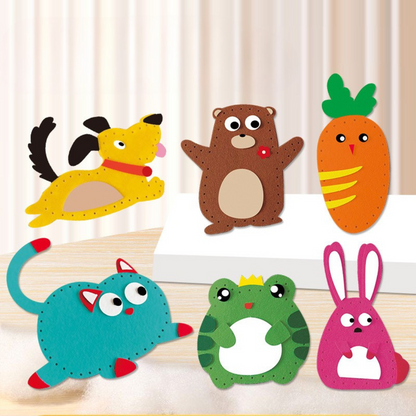 DIY Felt Animal Sewing Kit Creative Craft for Kids 2