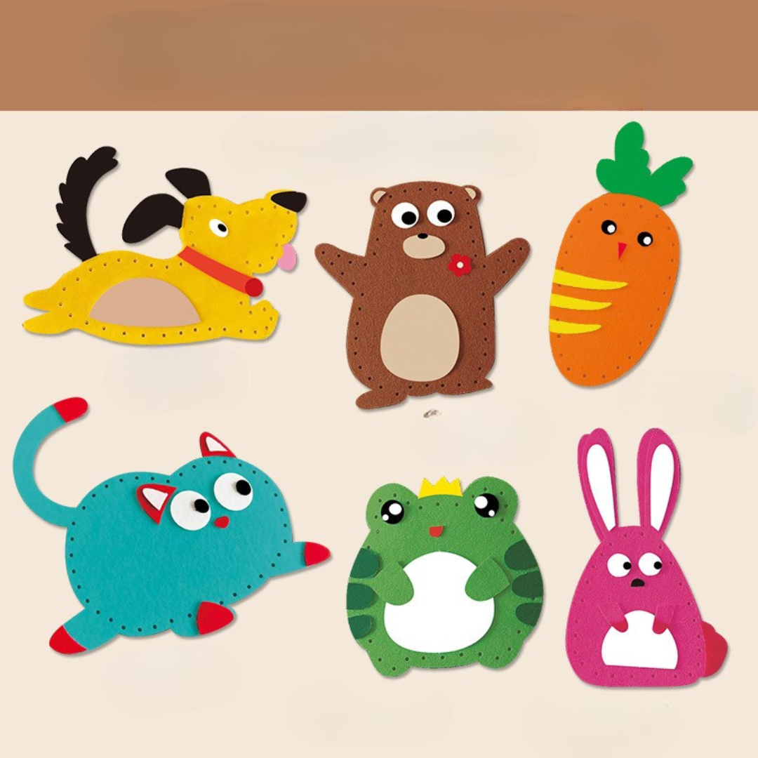 DIY Felt Animal Sewing Kit Creative Craft for Kids 3
