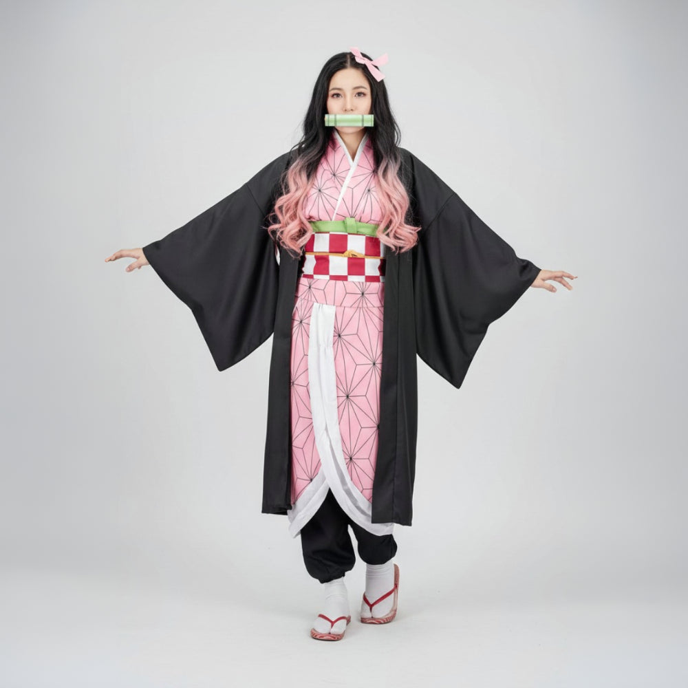 Adult Costume Kimono Outfit Set Role Play Party Wear