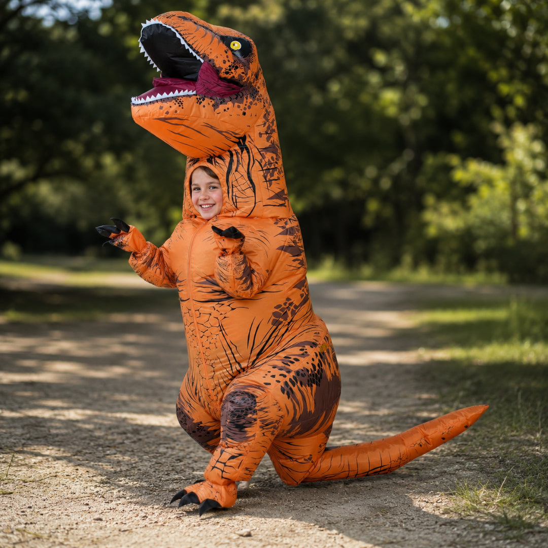 Dinosaur Costume Kids Inflatable Funny Dress Up Outfit