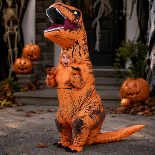 Dinosaur Costume Kids Inflatable Funny Dress Up Outfit