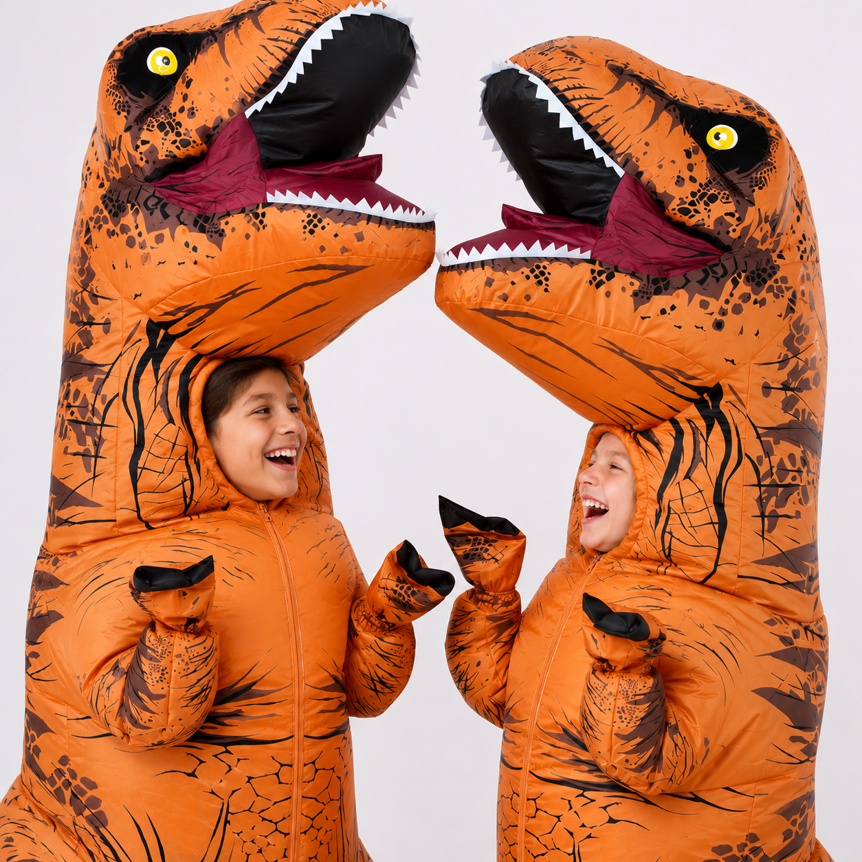 Dinosaur Costume Kids Inflatable Sound Party Outfit
