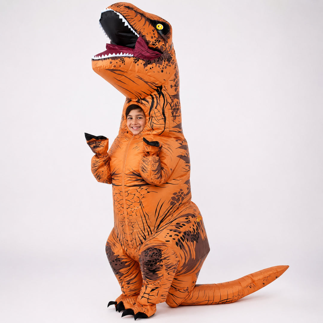 Dinosaur Costume Kids Inflatable Sound Party Outfit