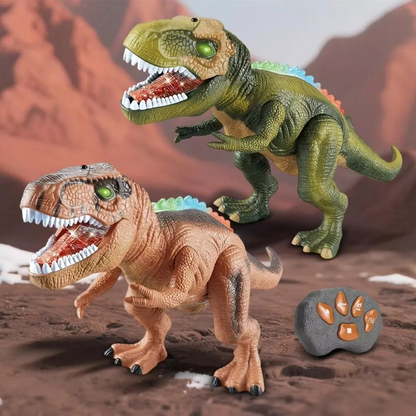 Dinosaur Toy Remote Control Walking Light Up Interactive
