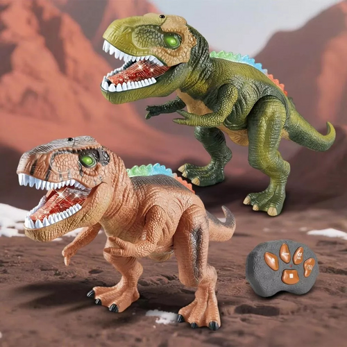 Dinosaur Toy Remote Control Walking Light Up Interactive