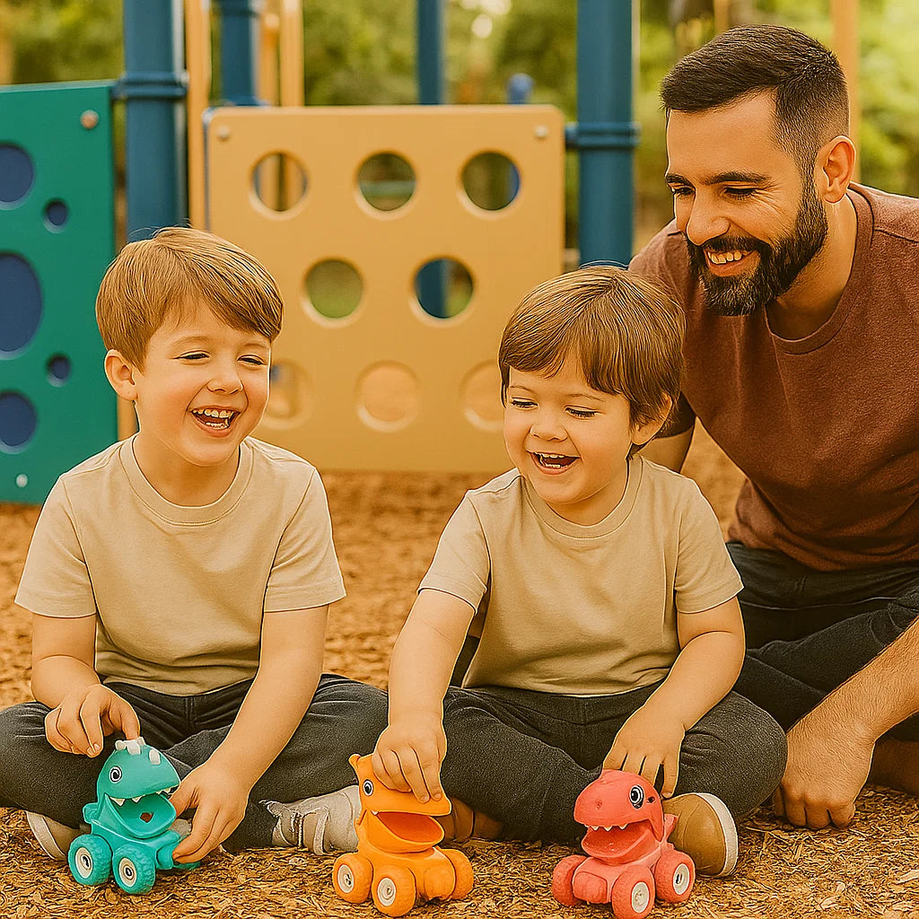 Dinosaur Push and Drive Monster Truck Toy for Kids 1