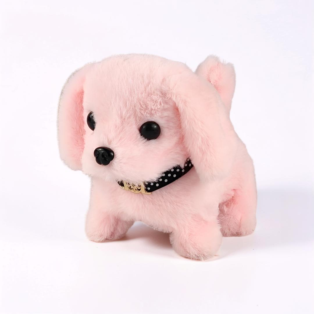 Dog Toy Interactive Plush Walking Barking Puppy Companion Toy
