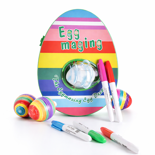 Elektrische Eier-Dekorations-Drehmaschine Kinder Ostern Bastelset