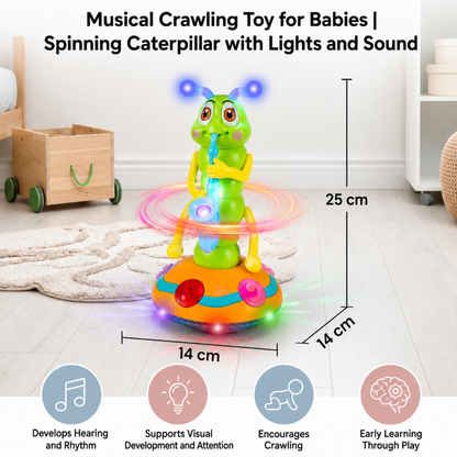 Educational Baby Toy Sensory Crawling Musical Toy