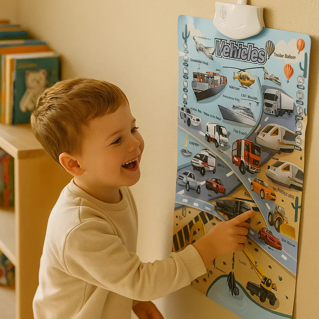 Educational Toy Interactive English Learning Board for Kids 3