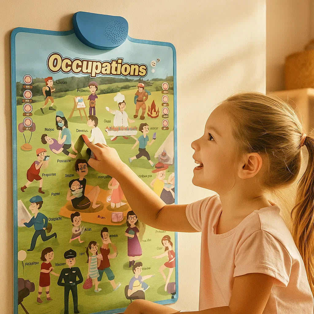 Educational Toy Interactive English Learning Board for Kids 4