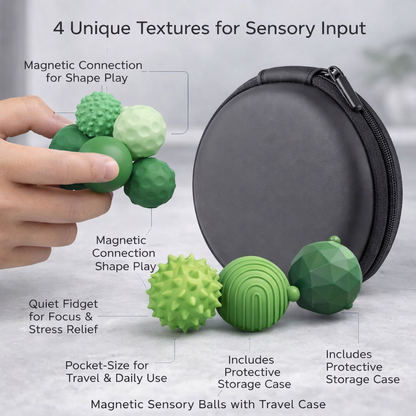 Fidget Spielzeug Magnetische Sensorische Bälle Fokus Handspielset