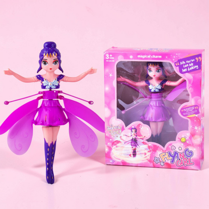 Flying Fairy Toy LED Interactive Sensor Rechargeable Toy