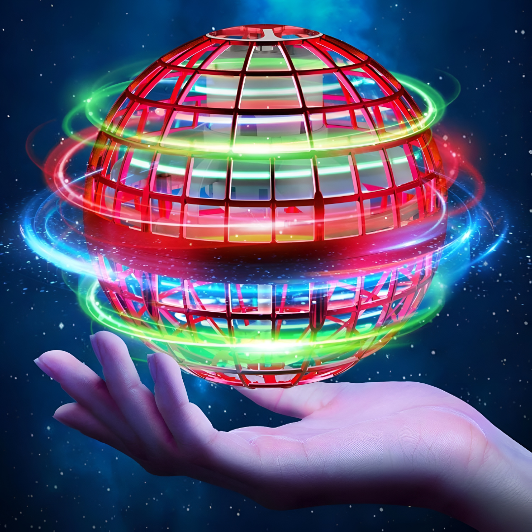 Flying Toy LED Hover Ball Interactive Hand Control Game