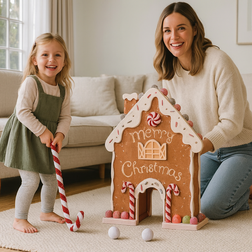 Gingerbread Mini Golf Game Festive Indoor Family Fun 0