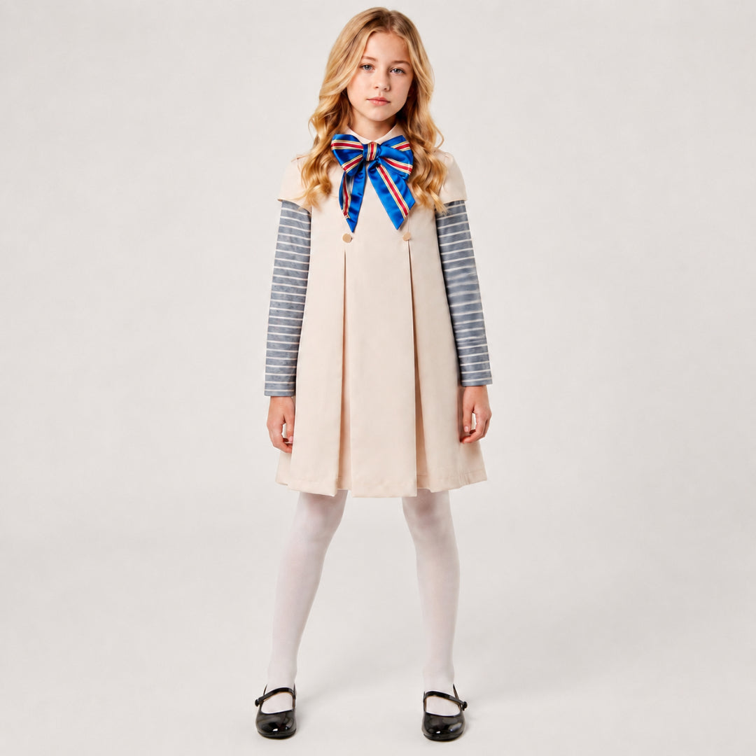 Kids Halloween Costume Horror Doll Dress Up Outfit