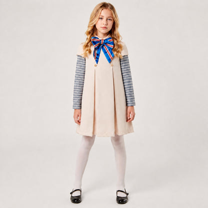 Kids Halloween Costume Horror Doll Dress Up Outfit