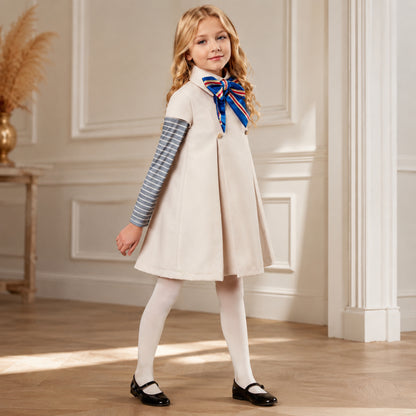 Kids Halloween Costume Horror Doll Dress Up Outfit