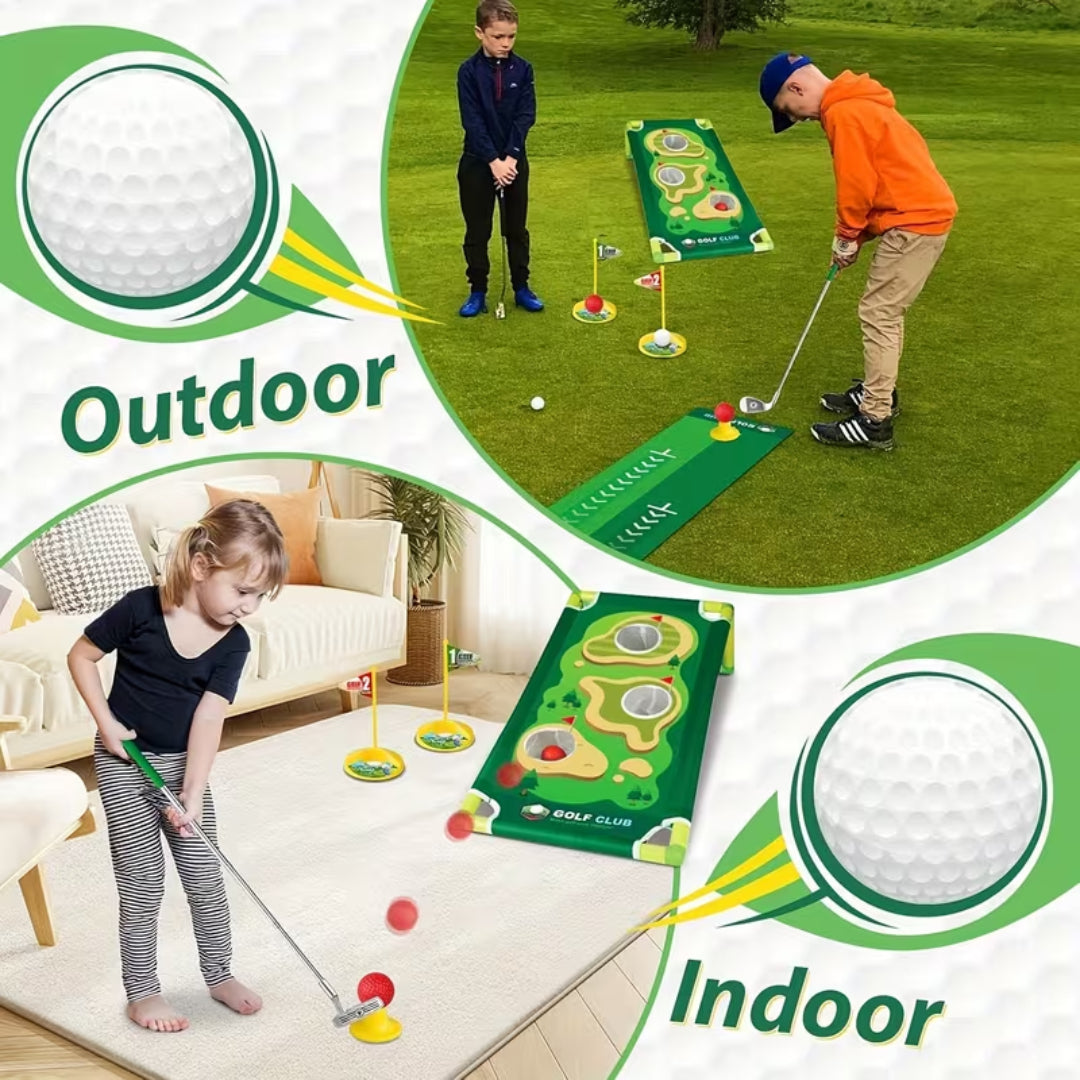 Golf Toys Mini Golf Set Kids Indoor Outdoor Practice Game