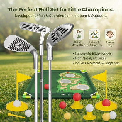 Golf Toys Mini Golf Set Kids Indoor Outdoor Practice Game