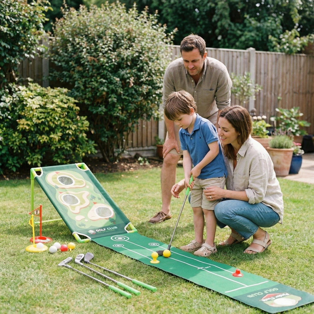 Golf Toys Mini Golf Set Kids Indoor Outdoor Practice Game