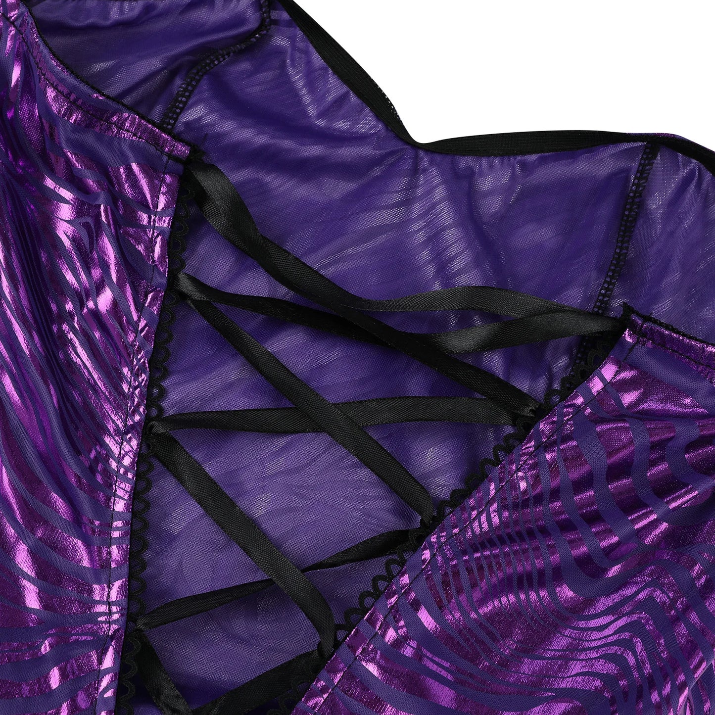 Disfraz de sirena para mujer para Halloween, vestido brillante para cosplay