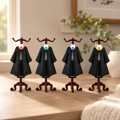 Halloween Costume Action Figure Wizard Cloak Display Collectible Toys