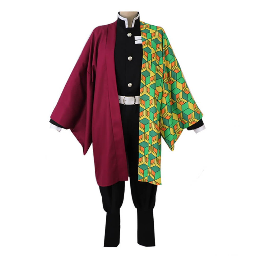 Halloween Costume Anime Samurai Kimono Cosplay Outfit
