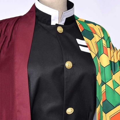 Halloween Costume Anime Samurai Kimono Cosplay Outfit