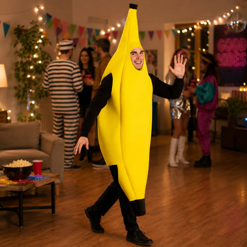 Halloween Costume Banana Fruit Cosplay Outfit