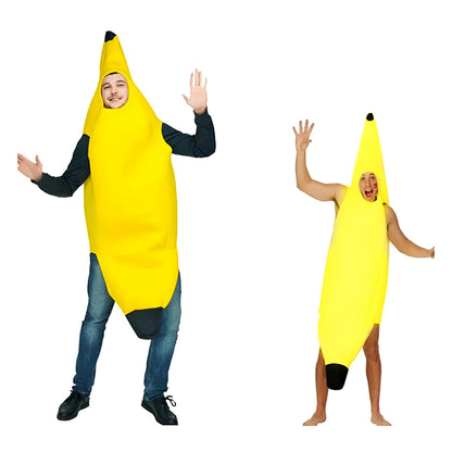 Halloween Costume Banana Fruit Cosplay Outfit
