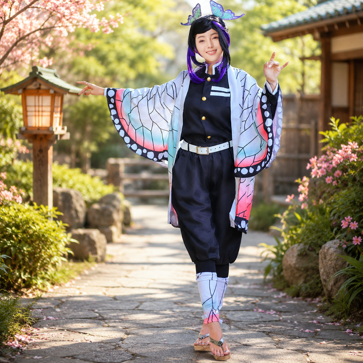 Halloween Costume Butterfly Cosplay Anime Outfit