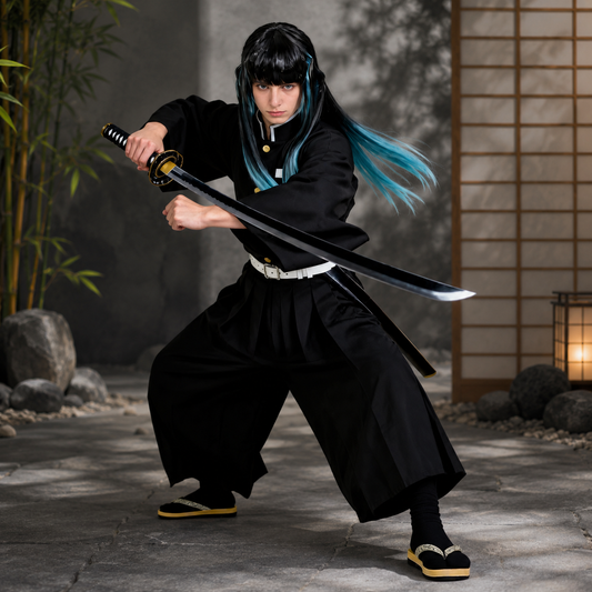 Halloween Costume Cosplay Anime Outfit Dress Up Set