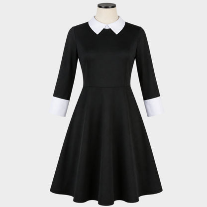 Halloween Costume Cosplay Dress Gothic School Outfit Set