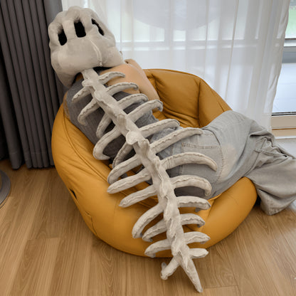Halloween Costume Dinosaur Skeleton Plush Outfit