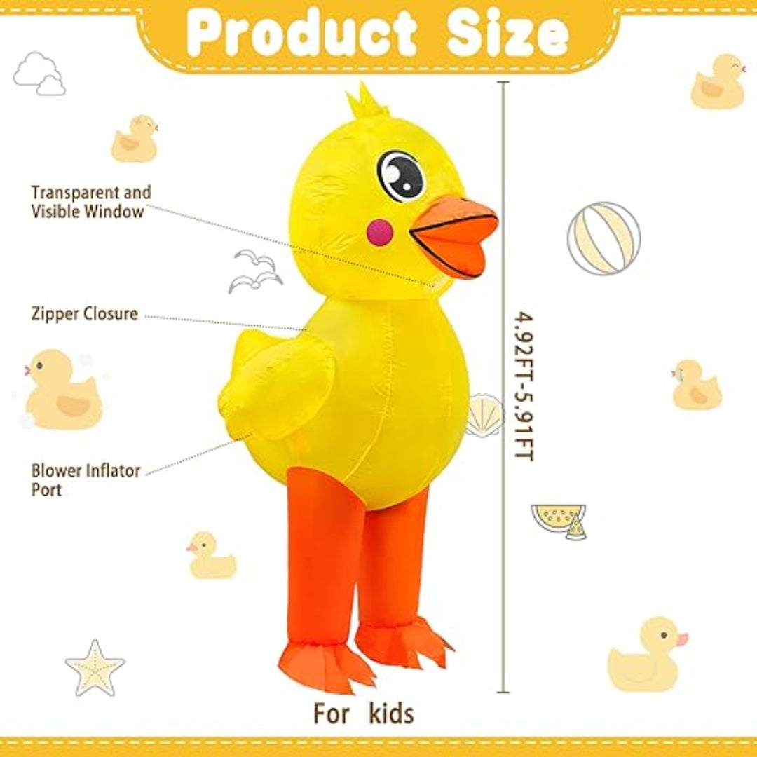 Halloween Costume Duck Mascot Cosplay Outfit