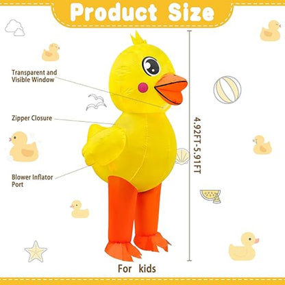 Halloween Costume Duck Mascot Cosplay Outfit
