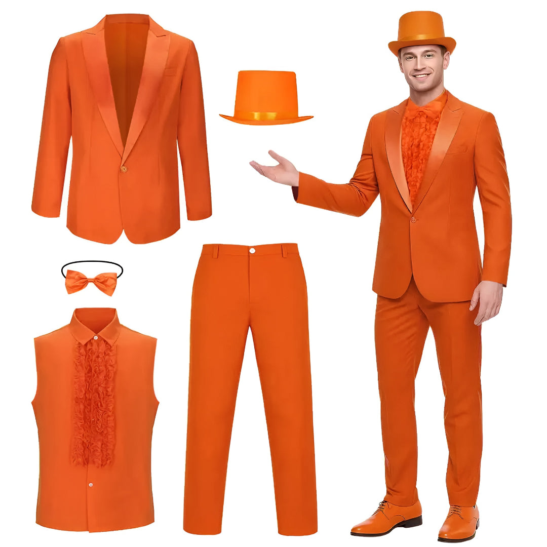 Halloween Costume Funny Tuxedo Party Suit Outfit