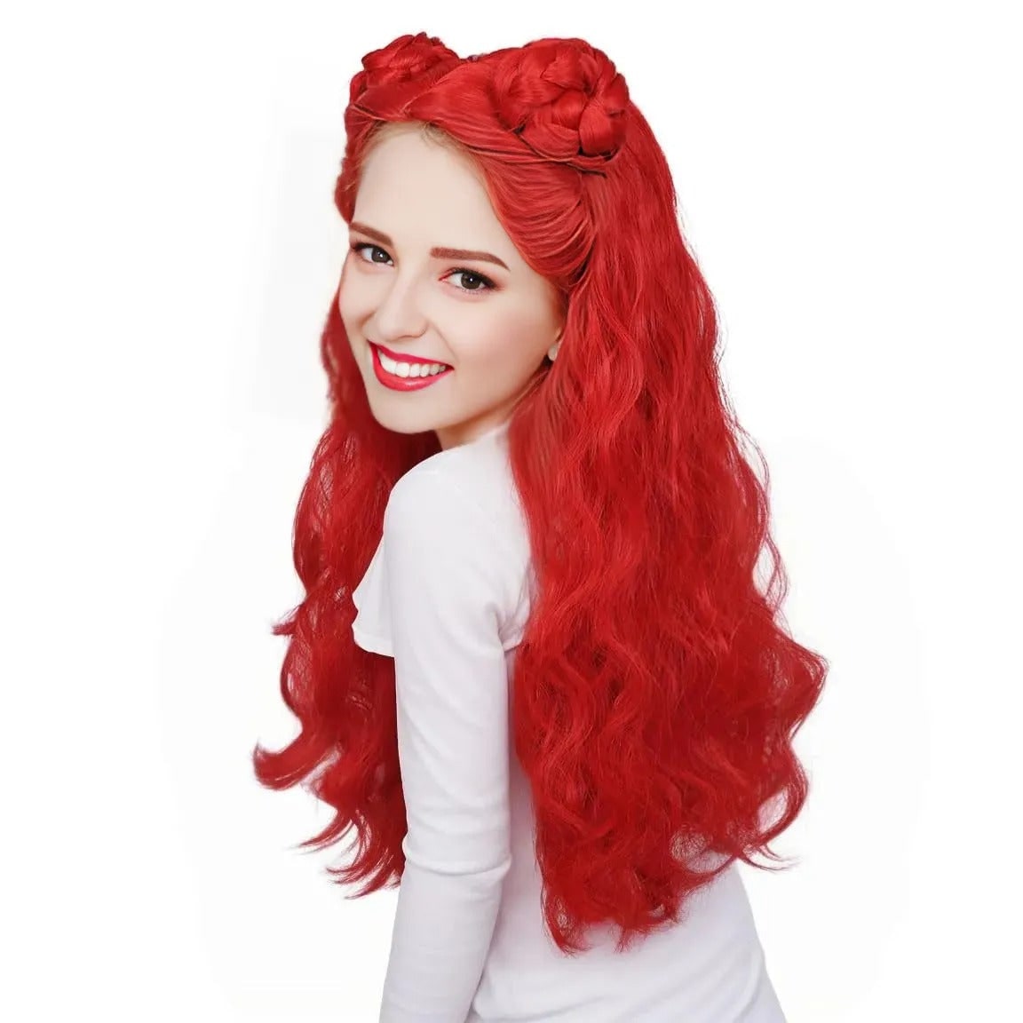 Halloween Costume Girl Princess Wig Party Outfit
