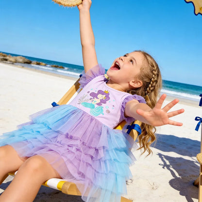 Halloween Costume Girls Mermaid Tutu Dress
