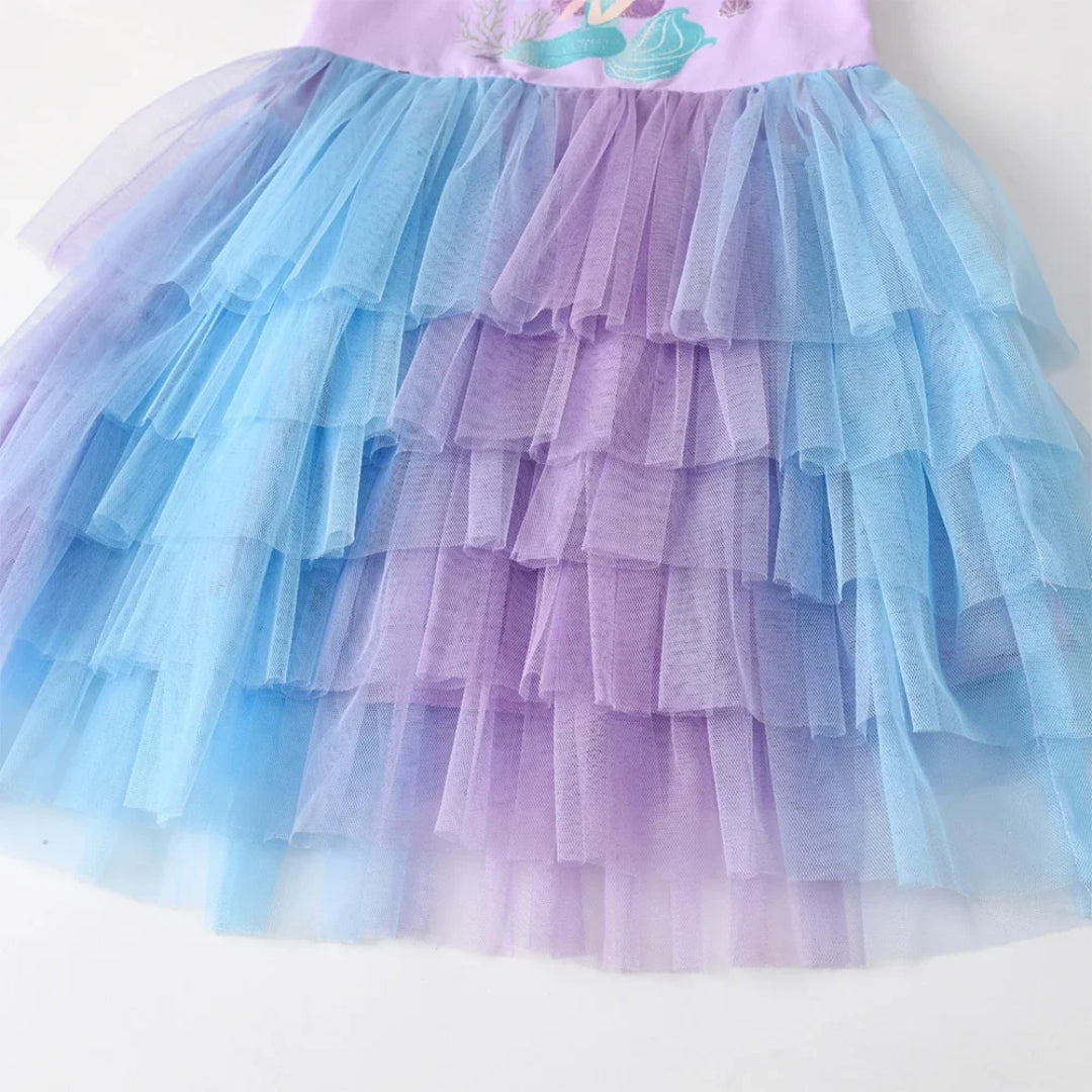 Halloween Costume Girls Mermaid Tutu Dress
