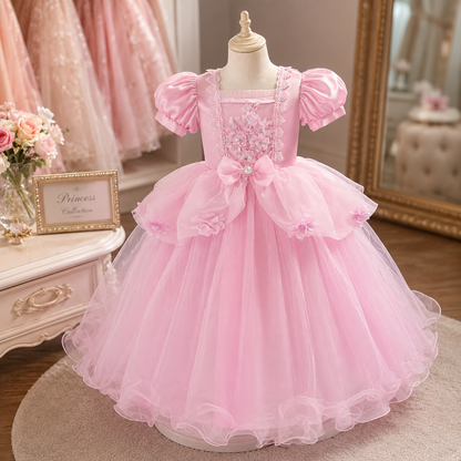 Halloween Costume Girls Princess Dress Ball Gown Party Outfit