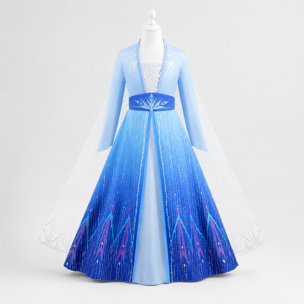 Halloween Costume Girls Princess Dress Cape Accessories Set