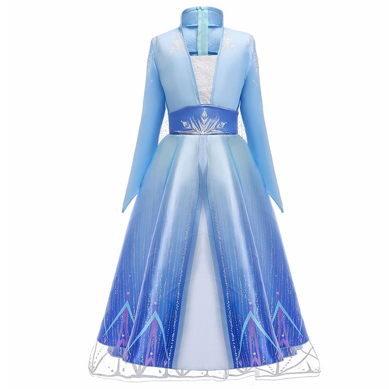 Halloween Costume Girls Princess Dress Cape Party Outfit