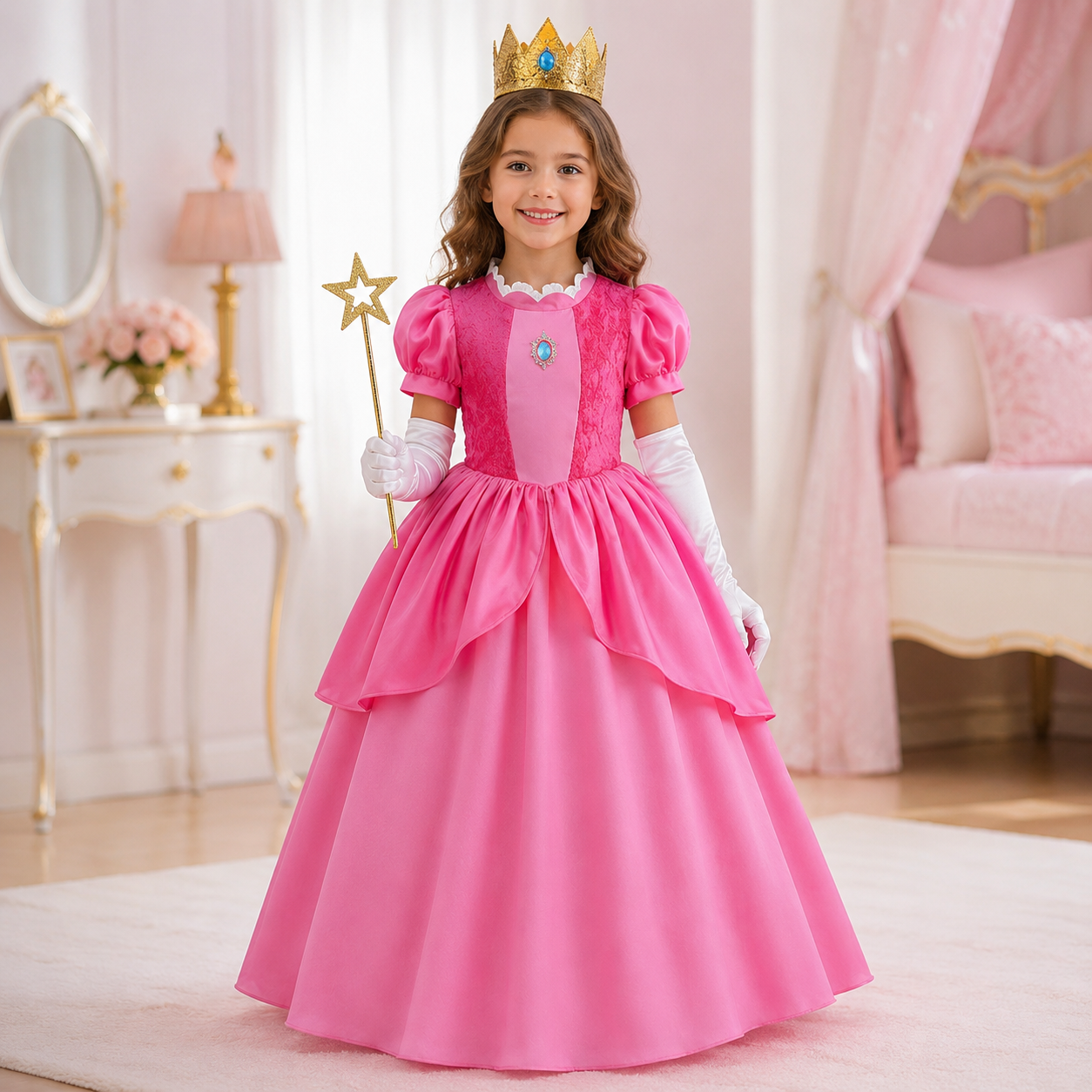 Halloween Costume Girls Princess Party Dress Accessories